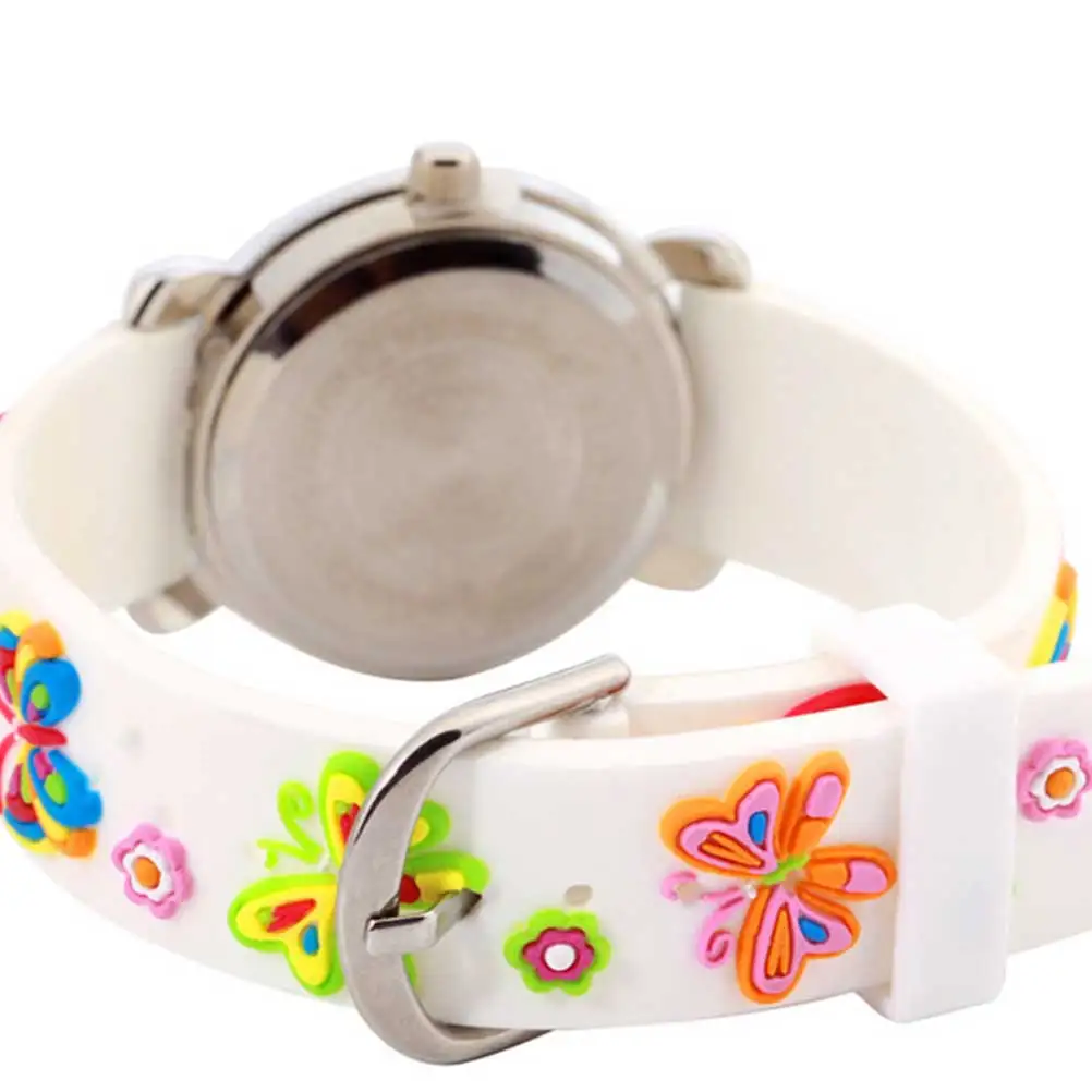 

Kids Watch Waterproof Wristwatch Durable Soft Strap Quartz Movement Birthday Gift Cartoon Theme 3D Design Children Watches