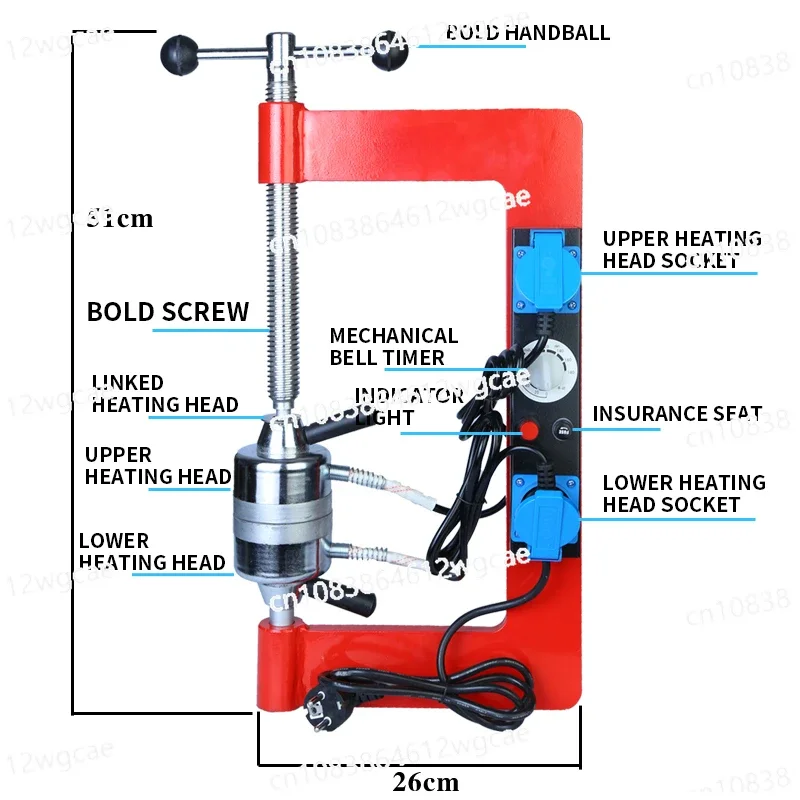 Tire Repair Machine for Inner and Outer Tires New Timing Temperature and Temperature Control Fire Repair Machine Vulcanizing