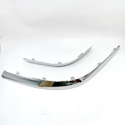 7452QW 9650480777 7452QZ 9650485877 for Xsara Picasso front and rear silver chrome trim Front bumper  decorative strip