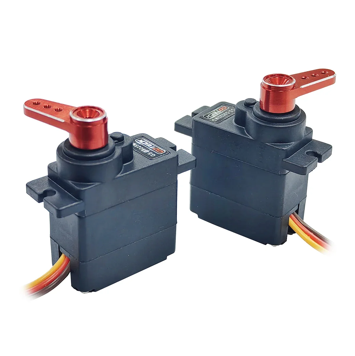 GOTECK 2 STKS D9025MG 9g Mini Servo Micro Full Metal Gear Digitale Servo Met Metalen Hoorn voor RC Auto Boot Vaste Vleugel Robot Speelgoed