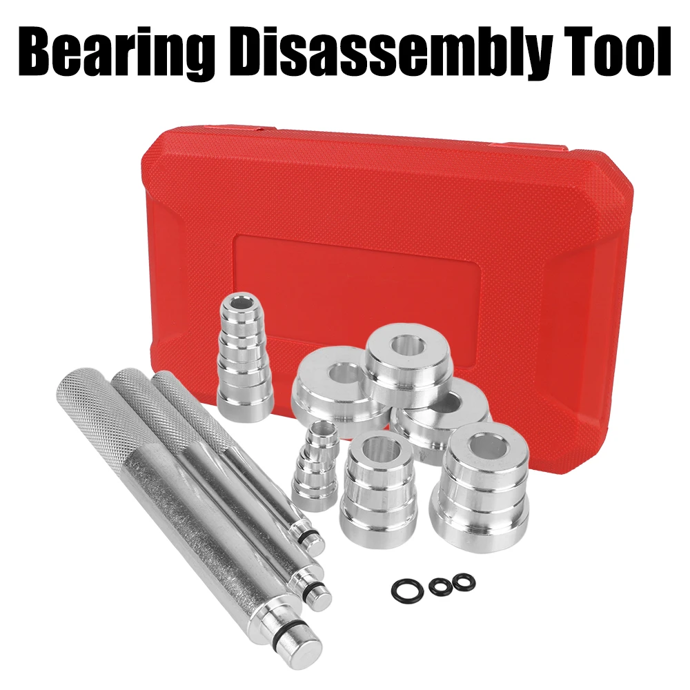 Seal Driver Installer Repair Kit Remover Automotive Tools Aluminum wheel bearing kit 17 Pcs/Set Bearing Disassembly Tool