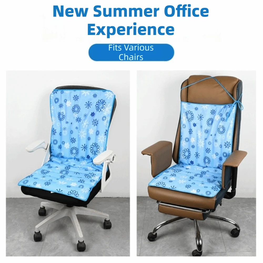 Water Filled Car Seat Cooling Pad Breathable Summer Cooling Cool Seat Cushion Multifunctional Portable Ice Pad Student
