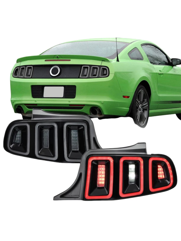 CAPQX 1 paar Achterbumper Achterlicht Voor Ford Mustang 2010-2014 Achterlicht Achterlicht Achterrem Lamp Stop licht - afbeelding 2