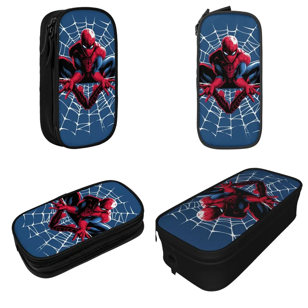 Spider-man Pencil Cases Classic Pen Box Bag Student Big Capacity Students School Gift Pencilcases