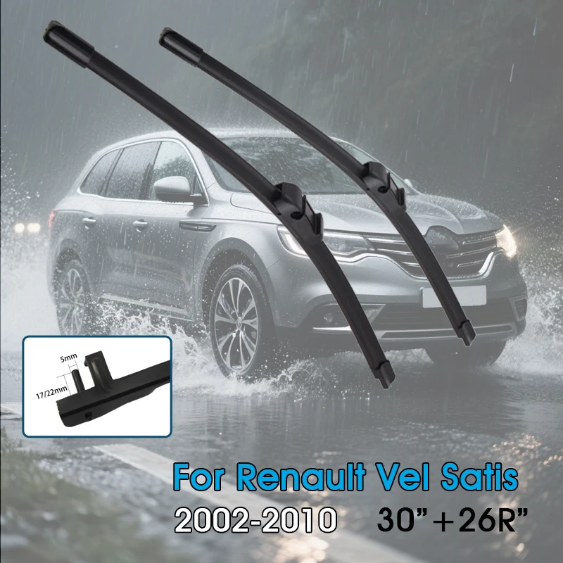 

Автомобильные щетки стеклоочистителя 30 "+ 26R" для Renault Vel Satis 2002-2010, лобовое стекло, щетки переднего окна, автомобильные аксессуары