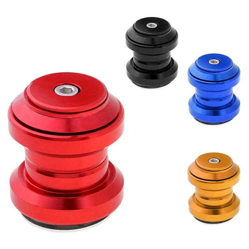 34mm Bicycle Headset MTB Bike Road Bike Headset Threadless External Headset Sealed Cartridge Bearings Headset,Purple
