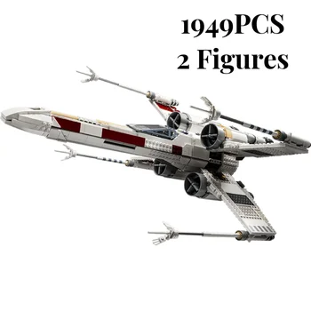 STAR WARS 75355 X-Wing 전투기 빌딩 키트, 건설 장난감, 우주선, 비행기 전투기 블록, 어린이 크리스마스 선물 