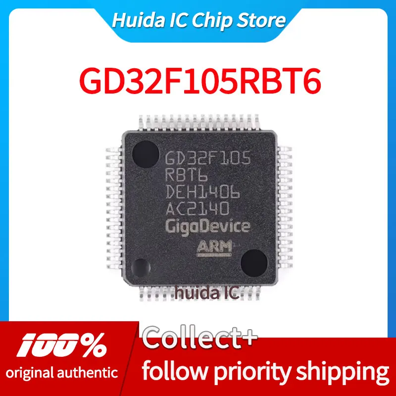 STM32F105RCT6 STM32F105RBT6 STM32F105R8T6 STM32F105VBT6 STM32F105VCT6 GD32F105VBT6 GD32F105RCT6 GD32F105RBT6 Placa de evaluación