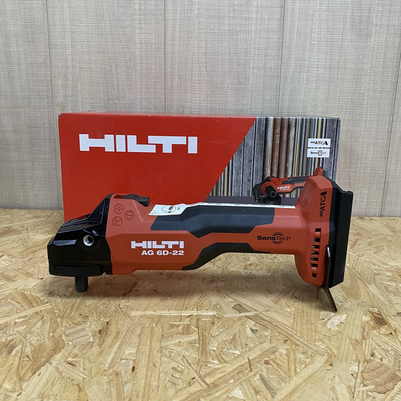 Nuovo smerigliatrice angolare senza spazzole a batteria NURON HILTI AG 6D 22 5 ATC agli ioni di litio da 5 pollici - Solo corpo