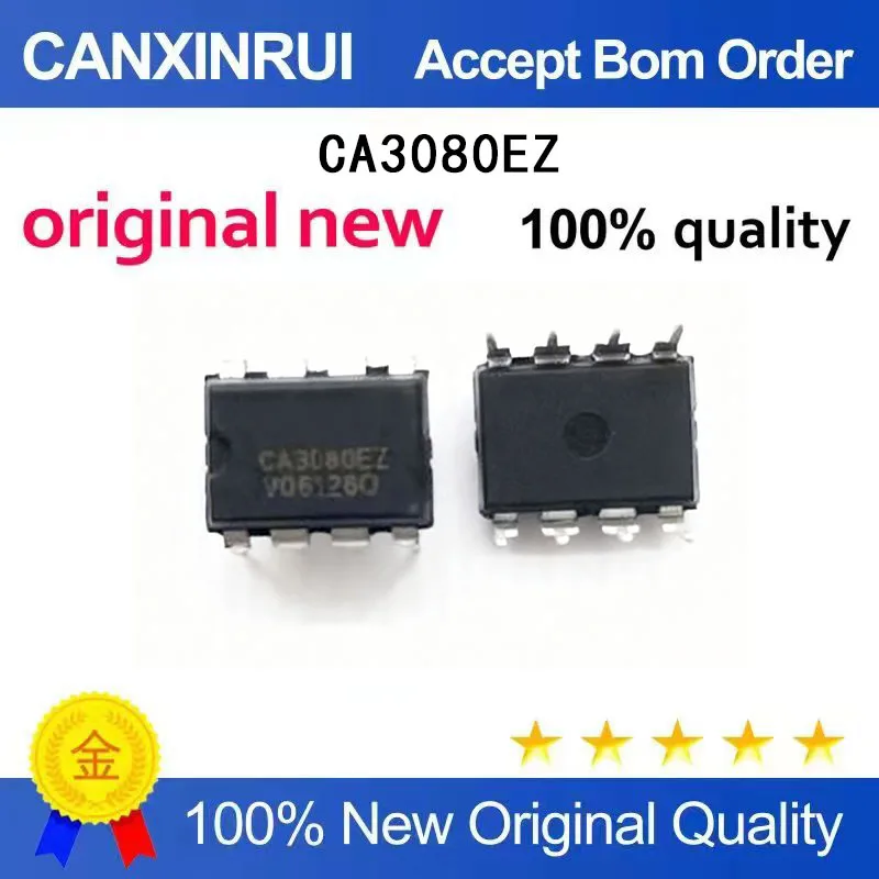 (5-100 Pieces) New original CA3080EZ CA3080 operational amplifier IC chip directly inserted into DIP-8