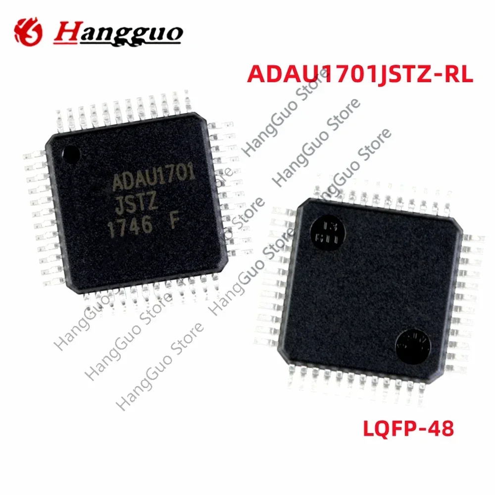 2PCS/Lot  Brand  new original  ADAU1701JSTZ-RL AD ADAU ADAU1701 ADAU1701JSTZ LQFP-48 28/56 bit audio processor