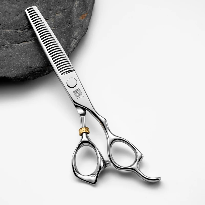 TITAN Professionelle Friseurwerkzeuge Haarschere Effilierschere Friseurschere 5,0/5,5/6,0/6,5 Zoll Japan 440C Stahl