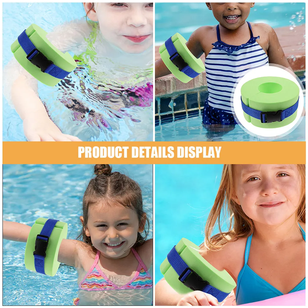 

Нарукавники для плавания (2 шт.) для начинающих, из ЭВА, безопасные, комфортные, легко надеваемые и снимаемые, аксессуары для тренировок по плаванию для взрослых