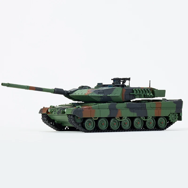 MASSDI 1/64 Leopard 2A6 Main Battle Tank Alloy Military Model Car
