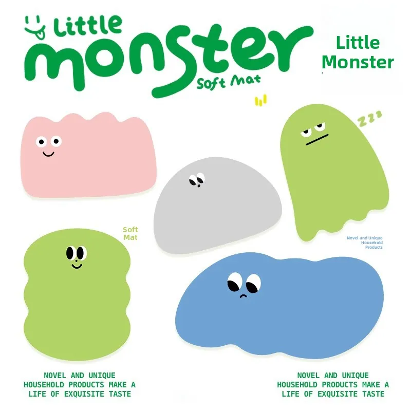 

Adorable Cartoon Bathroom Entrance Water Absorbent Anti-Slip Soft Diatom Mud Carpet Mat Home Bathroom Floor Mat Animal Pattern