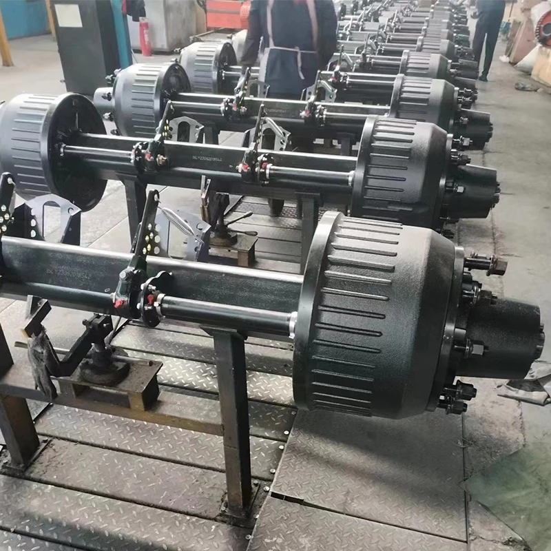 

China Shandong Passion Brand Axle Supports for New German Style Semi Trailer 12T 14T 16T Loads Parts Accessories Custom OE