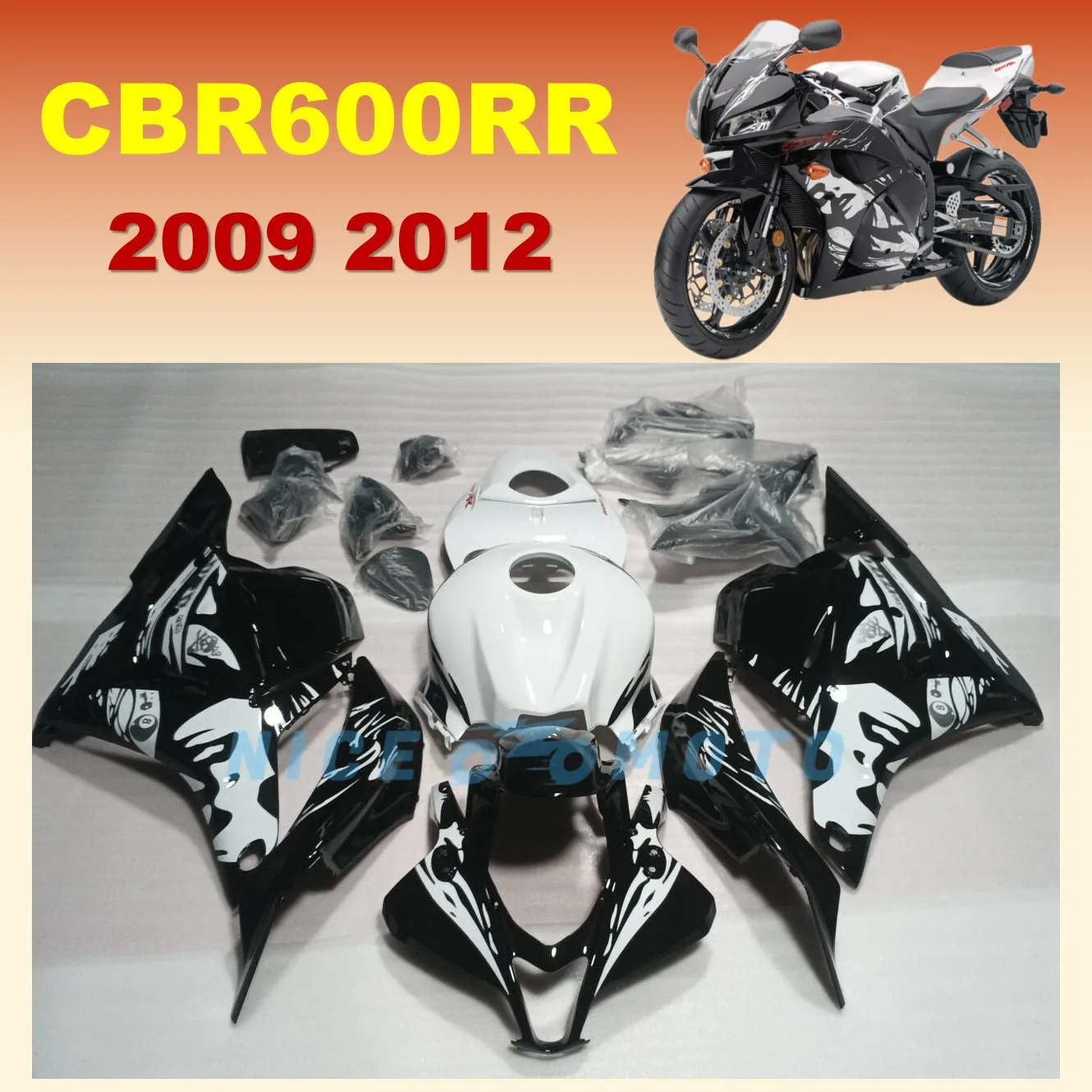 

Fairing kit for HONDA CBR600 RR 2009 2010 2011 2012 ABS ZXMT Repsol fairings CBR-600RR 09 10 11 12 CBR 600RR Free Custom