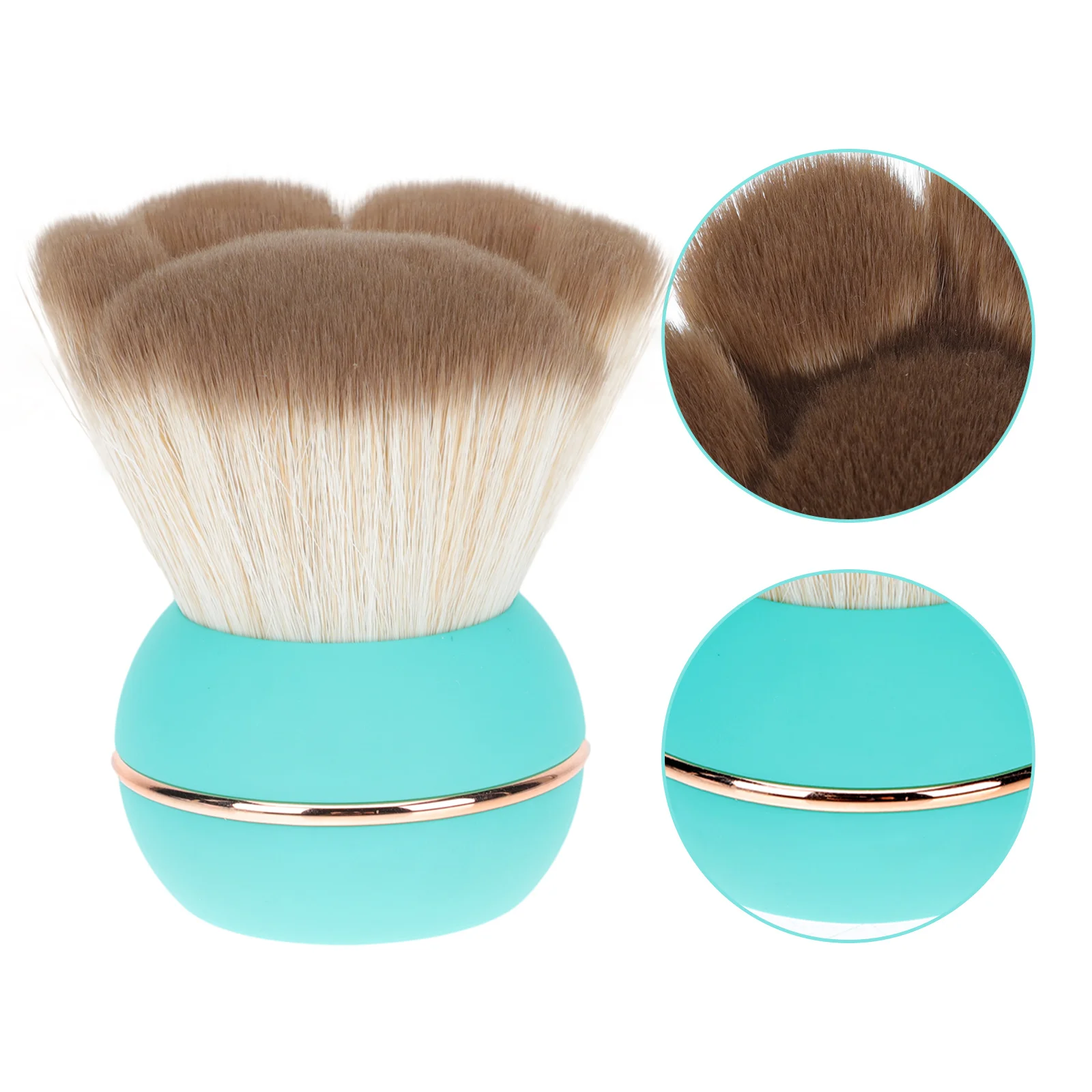 Brosse à Blush en poudre Portable, outil de maquillage professionnel, brosse de contour du visage, applicateur de poudre d'ombrage, 1 pièces