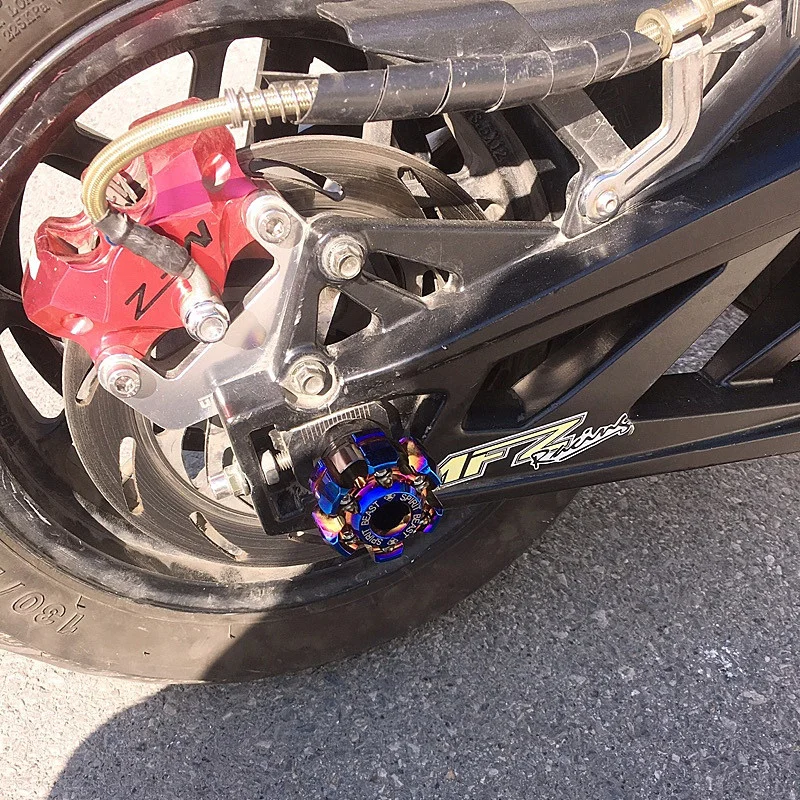 Motorcycle Axle Cover Front Fork Slider Resistance Cup Universal For Axle Diameter Less Than 15mm