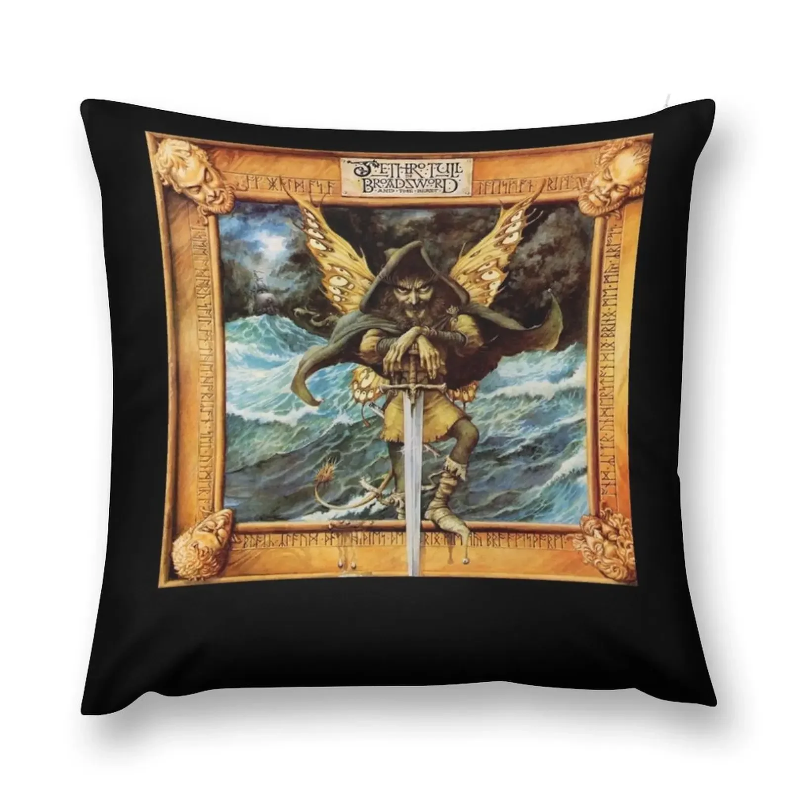 sword jethro tull 2020 sudahlah Essential T-Shirt Throw Pillow Luxury Sofa Cushions christmas decorations 2025 pillow