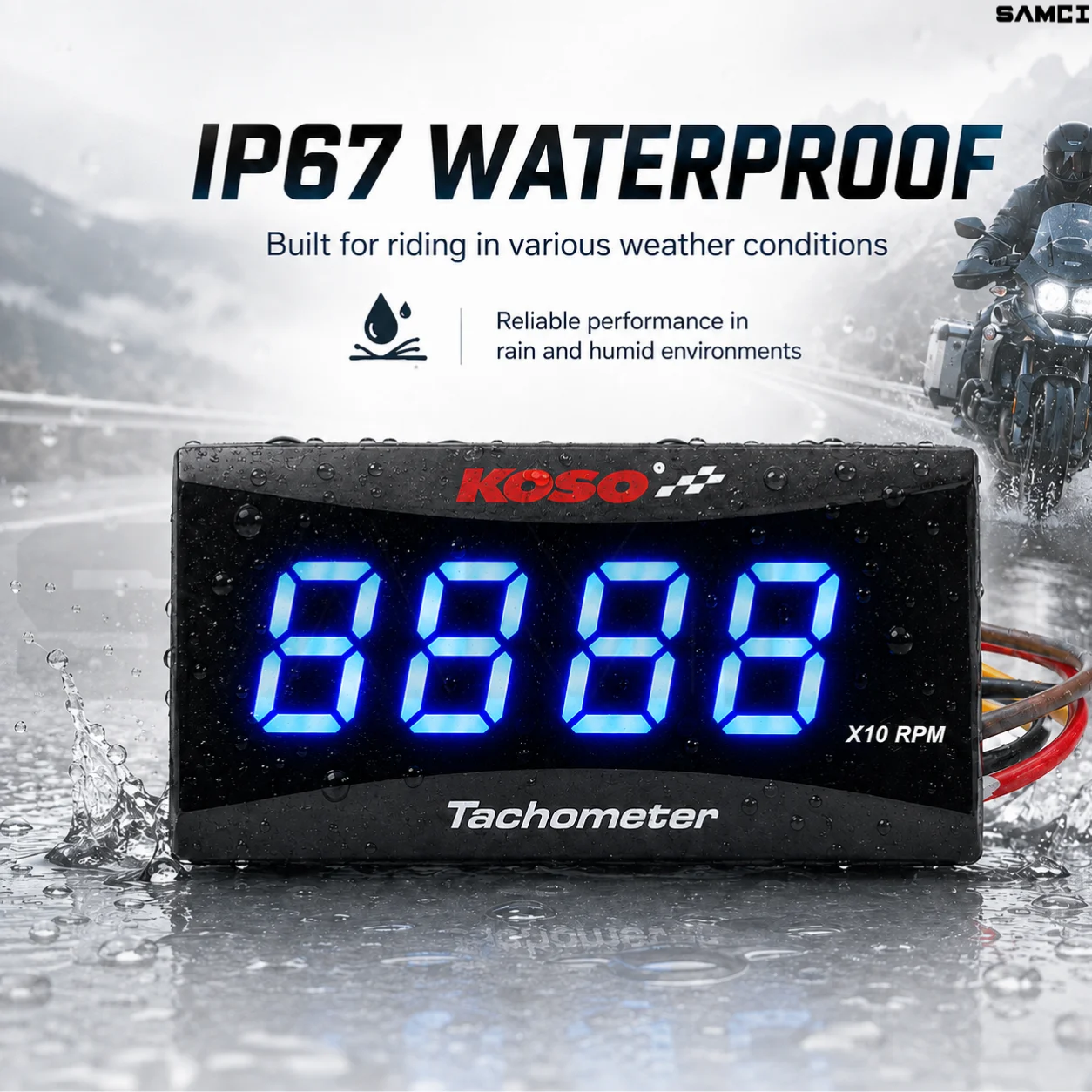 Thumbnail 4 - #25 Latest Motorcycle Speedometers Offers