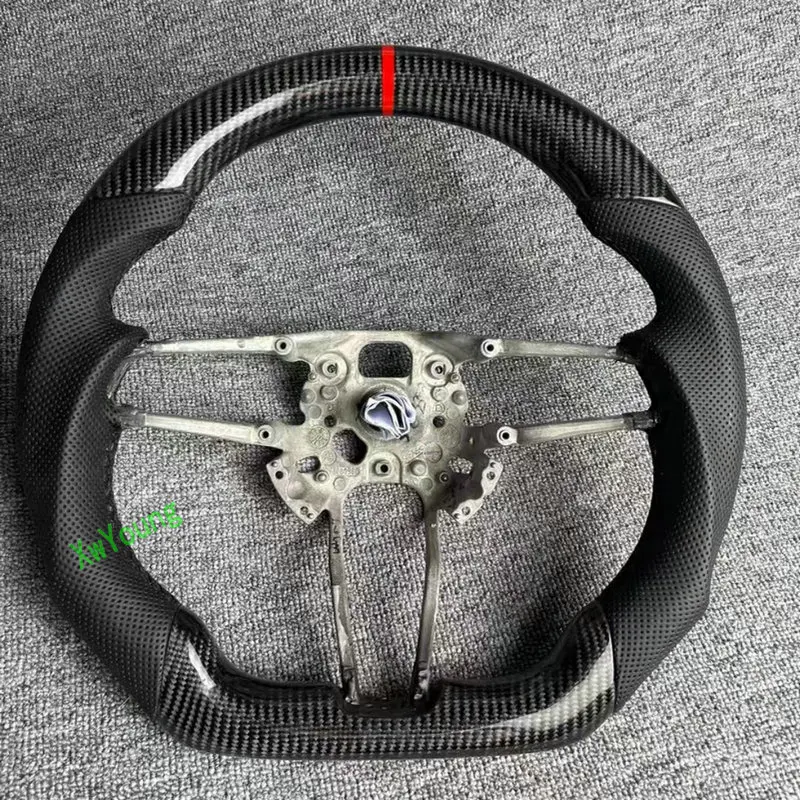 For Porsche Cayenne Panamera MACAN 911 997 718 987 981 100% Carbon Fiber Car Steering Wheel