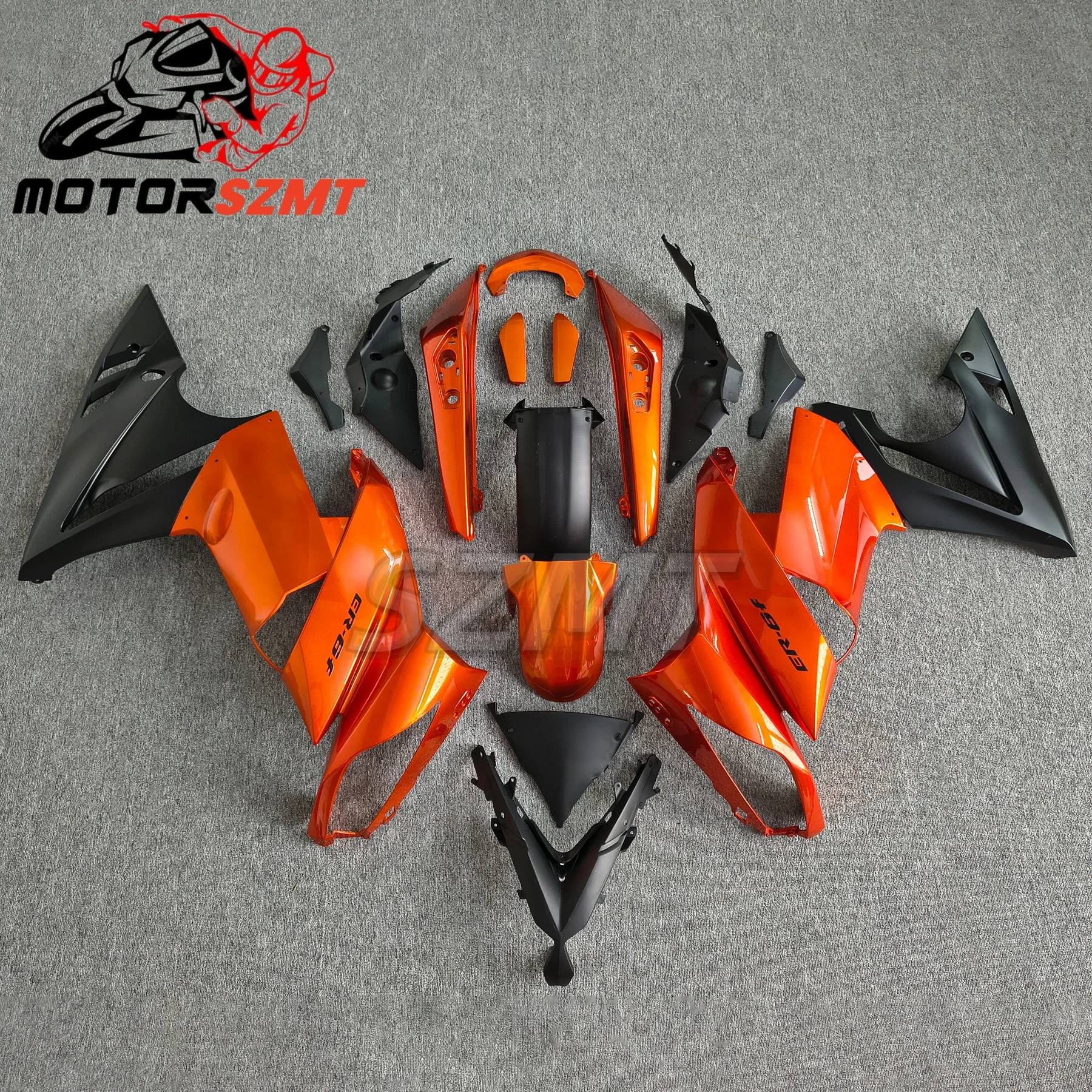 Motorcycle Fairing Kit Suitable for Kawasaki Ninja650 2009-2011 EX650 ER6F 11 10 09 Fairing orange