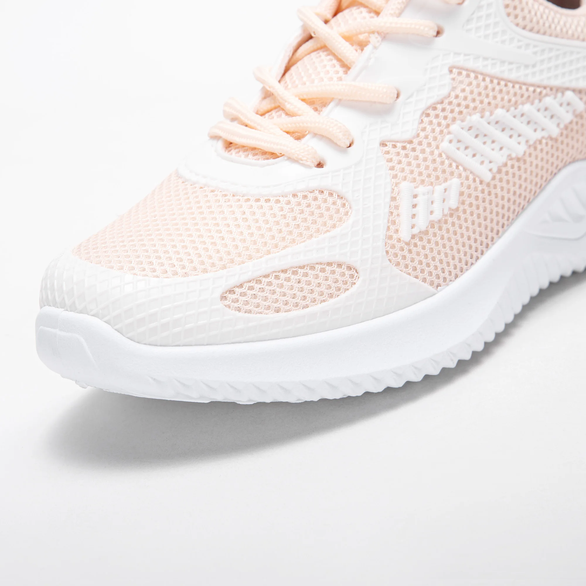 Sweet Pretty Women Casual Shoes Pink Sneakers Flat Running Lace Tennis Shoes Balance Tech Shoes