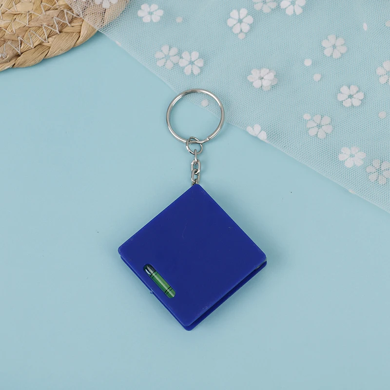 {NN72} Mini Tape Measure With Key Chain Portable Retractable Ruler Centimeter/Inch Tape Measure Soft Steel Ruler