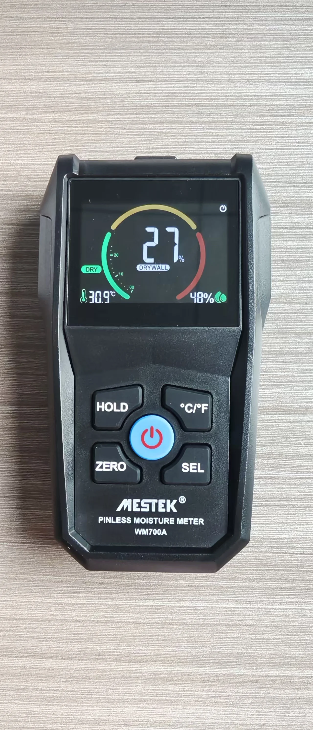

Portable Wood Moisture Meter WM700A Wood Humidity Tester Non-Contact Digital Hygrometer Moisture Analyzer for Wood Timber Damp