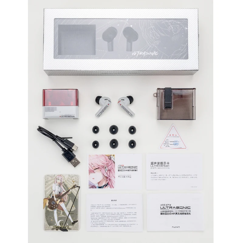 MOONDROP بالموجات فوق الصوتية 1DD + 1BA سائق هجين TWS بلوتوث 5.3 سماعات أذن HiFi ANC سماعة أذن ستيريو لاسلكية حقيقية رياضية IEM