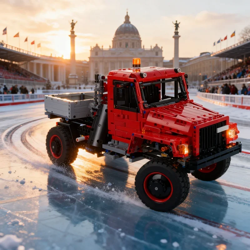 3089 pçs moc tatra kolos modelo técnico blocos de construção arquitetura brinquedo montar diy presentes natal idéia criativa tijolo crianças