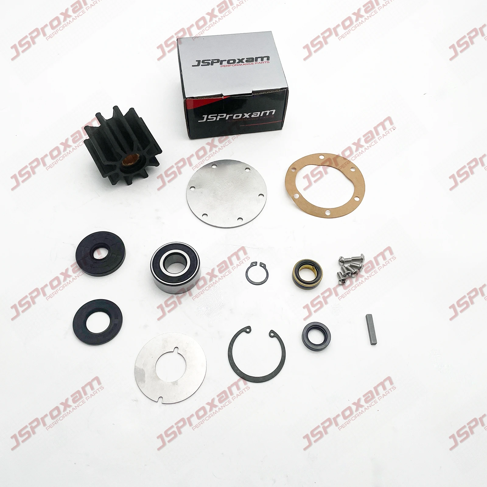 Sea Water Pump Major Repair Kit Replacement For Jabsco Detroit Diesel 8.2 CAT 3208 777-9001