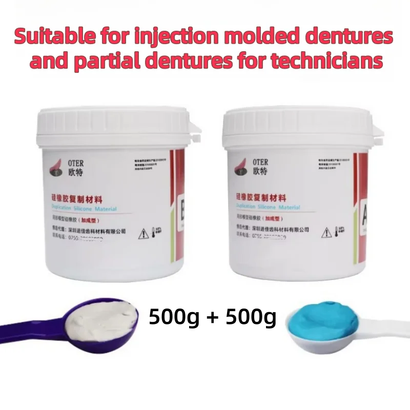 

Dentistry for Technicians Silicon Rubber Impression Material Oral Cavity Additive Molding Flip Mold of Laminating Adhesive Tools