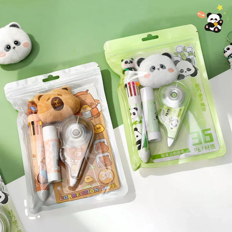 Cute Cartoon Stationery Sets Student Rewards Kindergarten Class Prizes Children's Learning Supplies