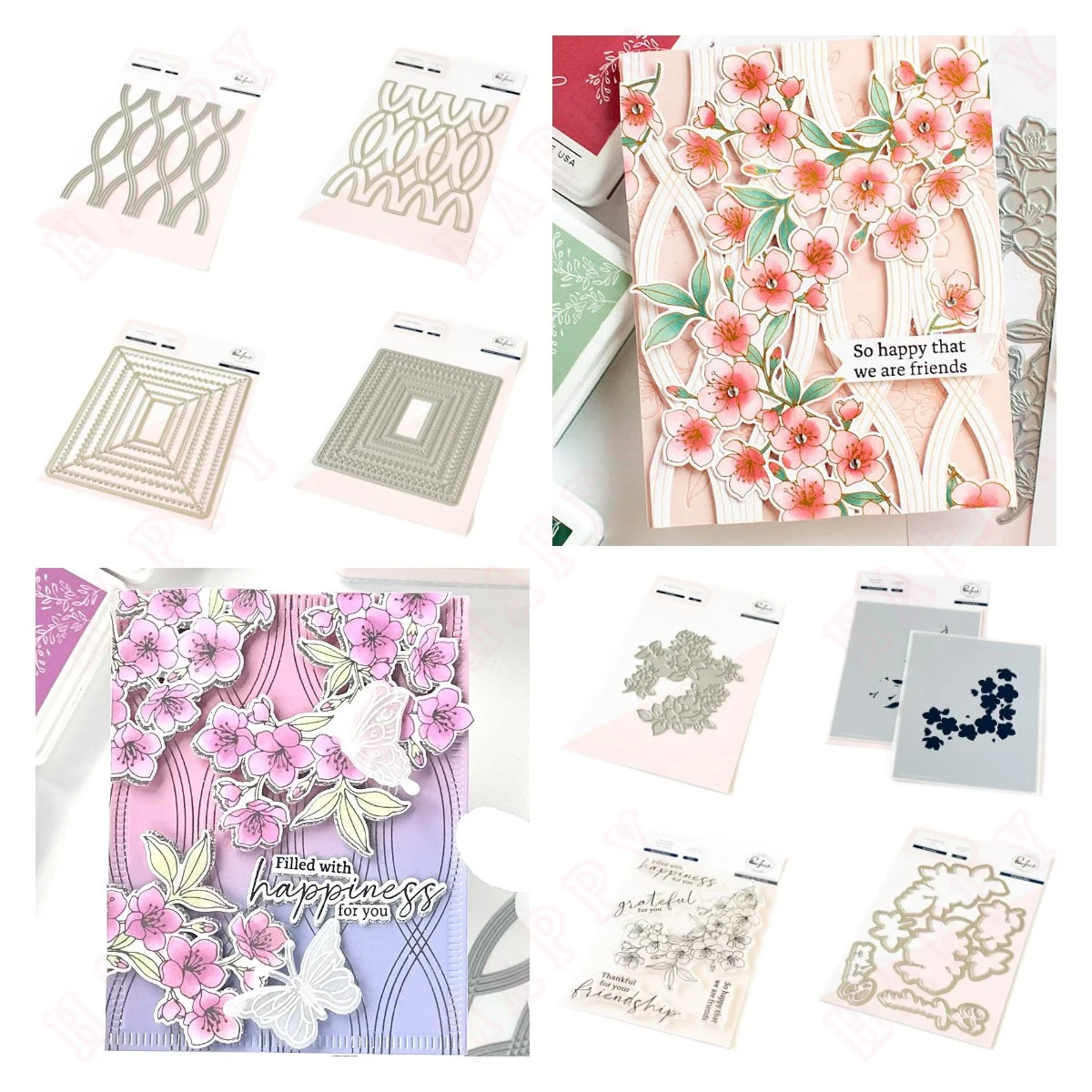 Summers May 2024 Full Release Bundle Flowers Metal Cutting Dies Hot Foil Stamps Scrapbook Paper Card Album DIY Craft Decoration