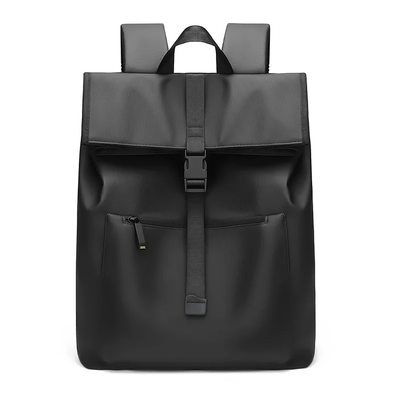 ロールトップトラベルバックパック 軽量防水ハイキングリュックサック ジッパー開閉式 傷防止デイパック 通勤・アウトドア用