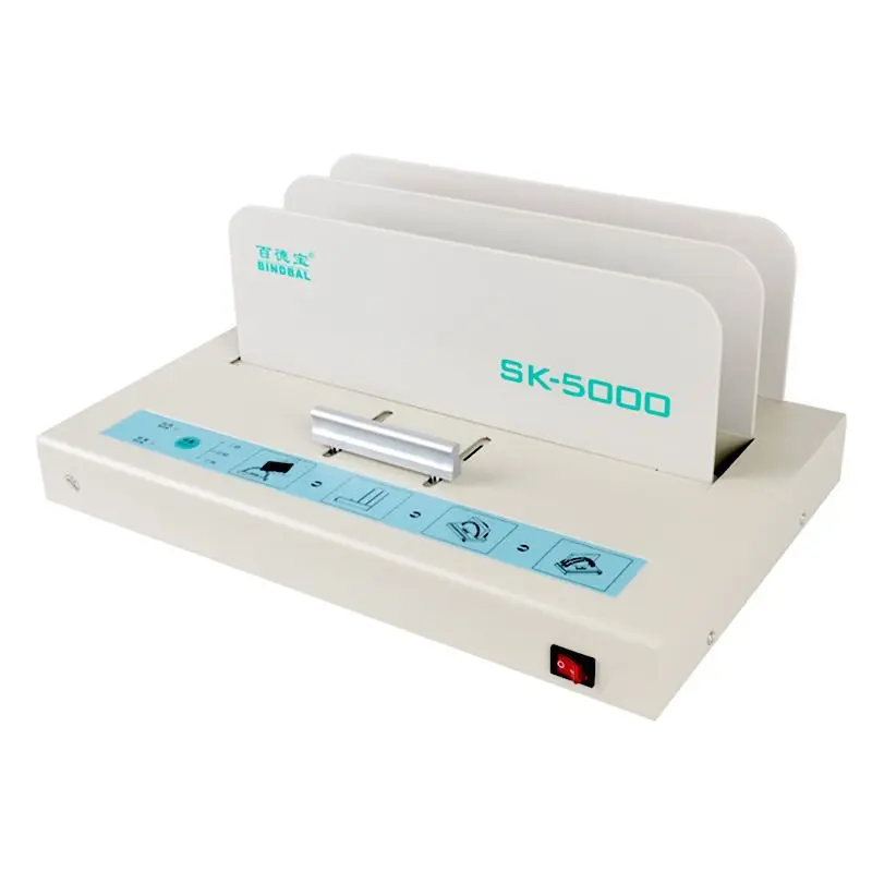 

Automatic small certificate binding machine