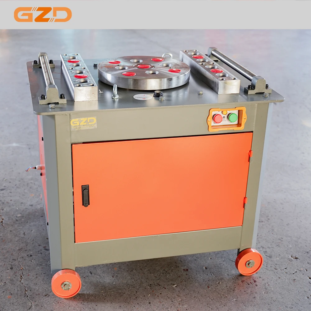 GZD Factory Supply GW50 220v Steel Bar Rebar Bender Automatic Rebar Bending Machine