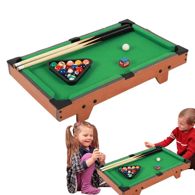 Billiards Game Table Mini Adjustable Billiards Table Educational Study Table For Entertainment Family Pool Table For Relaxing