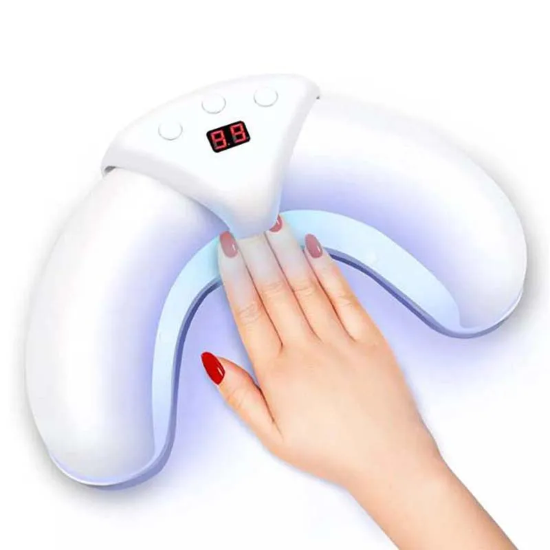 

Portable Auto Sensor UV LED Nail Lamp Dual Wavelength LED Beads Led Curing Lamp for Gel Nails