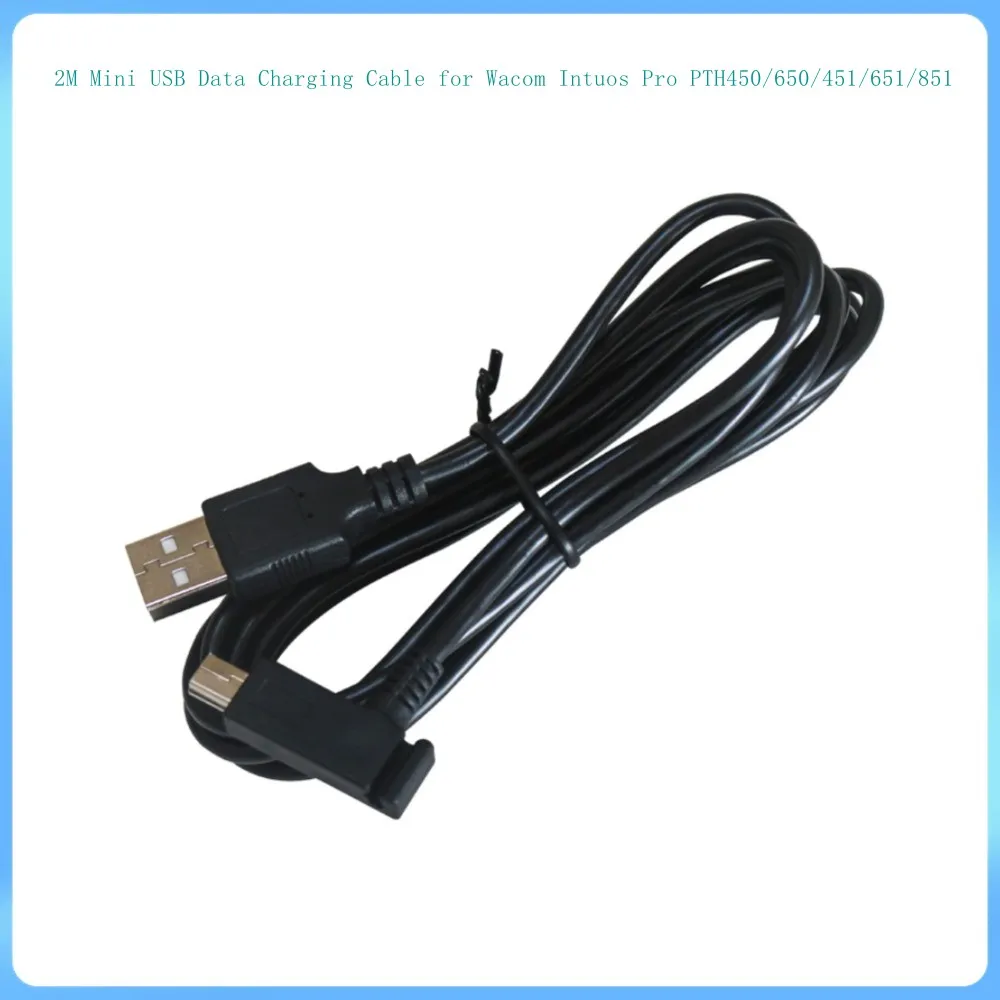 2PACK 2M USB to Mini USB Data Charging Cable for Wacom Intuos Pro PTH450/650/451/651/851