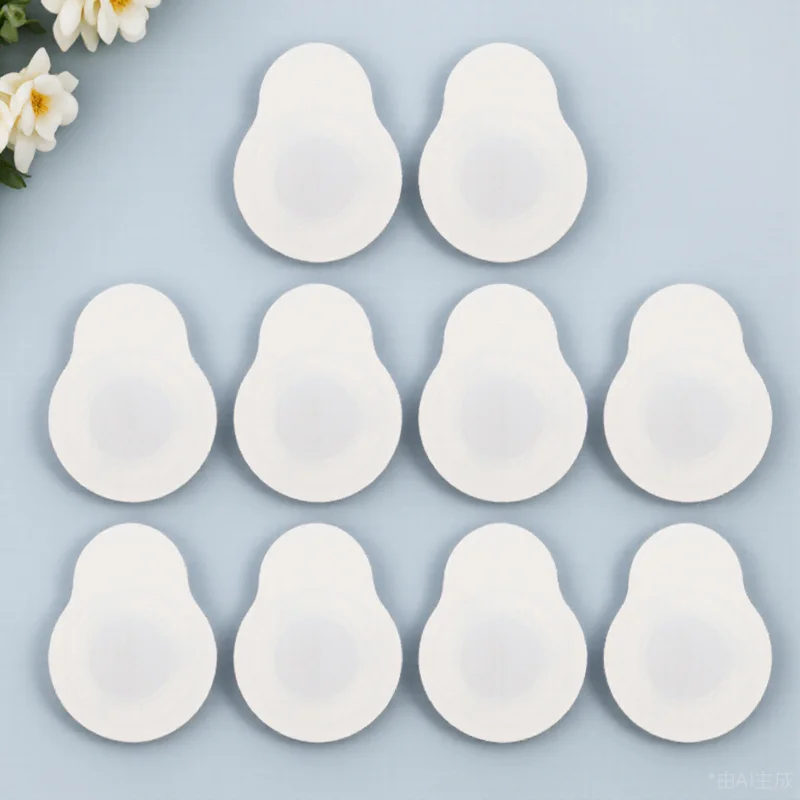 

10pcs Silicone Air Vent Hole For Food Storage Containers Breathable Dust-Proof Compact Lightweight Box Lid Air Valve