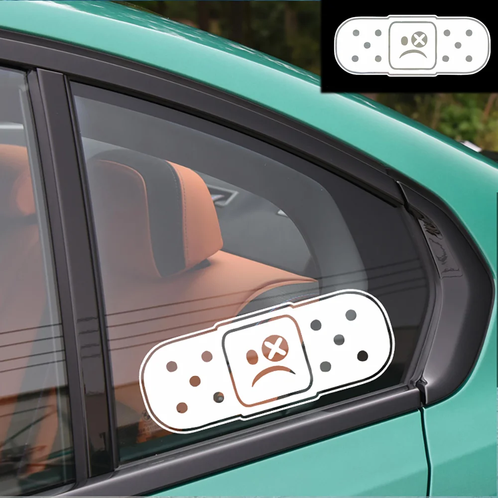 Creative Tape Band Aid Car Sticker Cover Scratch Vinyl Decal AUTO Accessories for Bumper Window Laptop