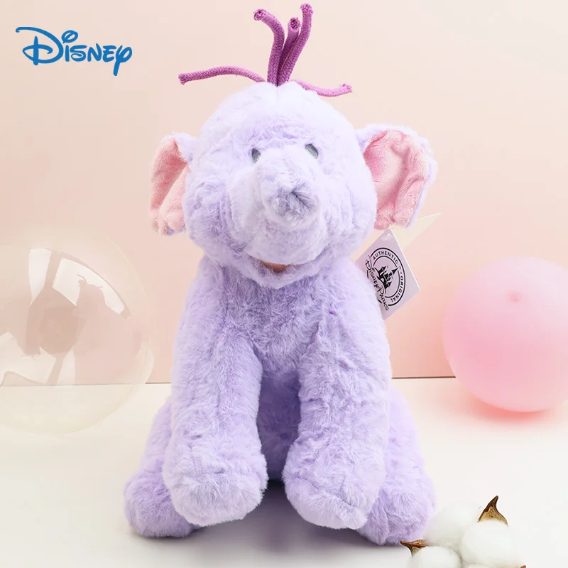

25cm Disney Lumpy Elephant Pooh'S Heffalump Plush Soft Toys Purple Dolls Movie Stuffed Animals Christmas Gift For Girls Kids