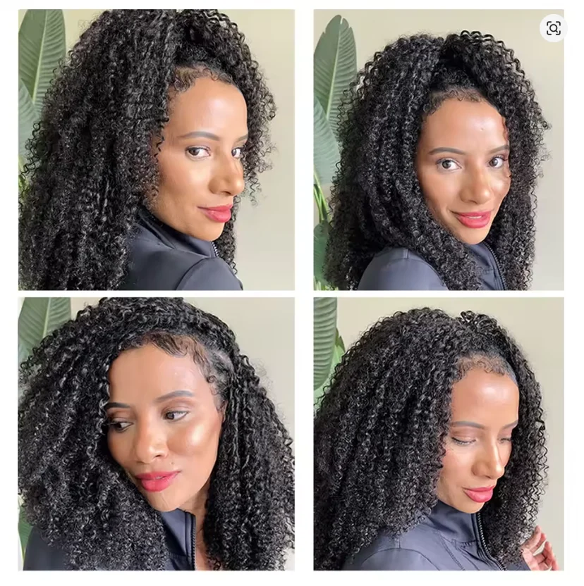 

Волосы для наращивания 3-го поколения: кудрявые, спиральные, без узлов, с предварительно проработанными петлями, для плетения крючком, из натуральных волос Реми, для создания причесок «перья»