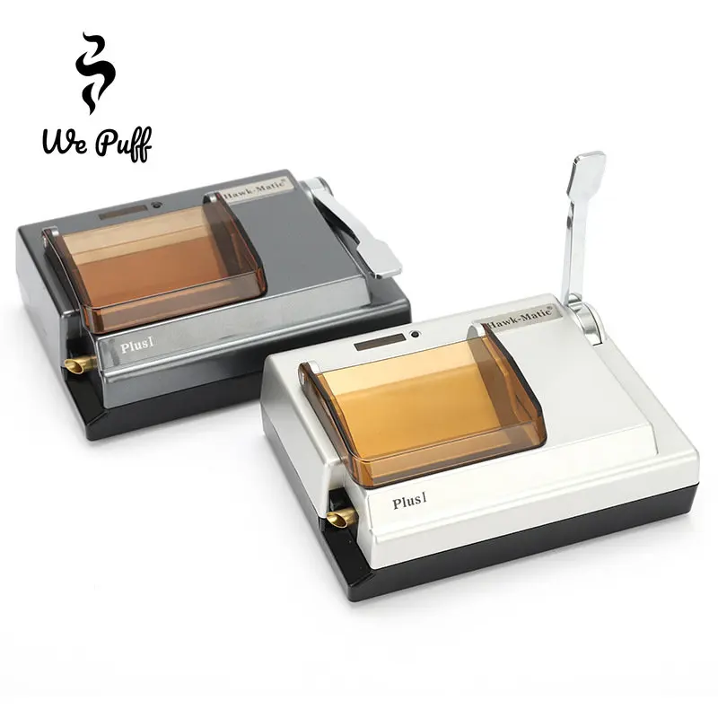 HK-2 Automatic Electric Cigarette Rolling Machine 5.5/6.5/8mm Smoke Tube Injector Tobacco Roller Maker DIY Smoking Accessories