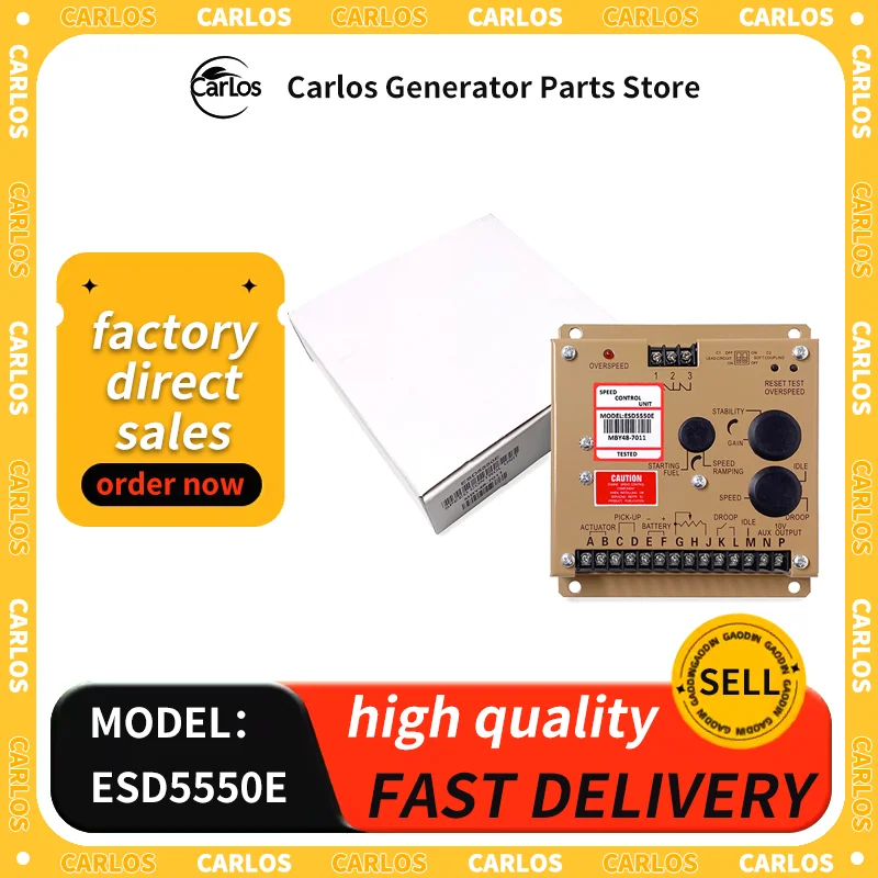 ESD5550E diesel generator set accessories electronic control board electronic speed control controller