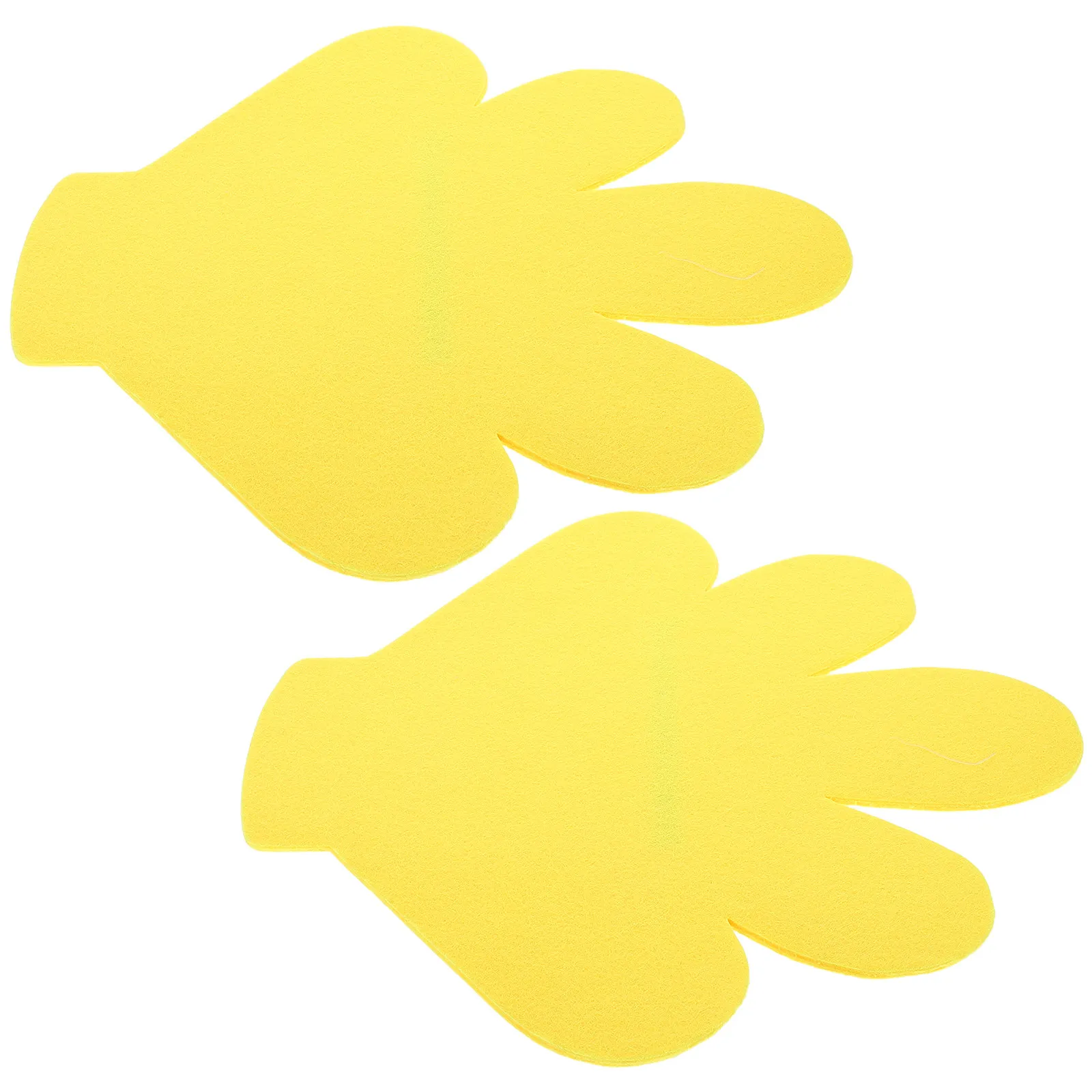 

2 пары детских перчаток-цветов для чирлидинга с пятью пальцами, реквизит для рук, для малышей, для спортивных мероприятий, детского сада, танцевальных выступлений, помпоны