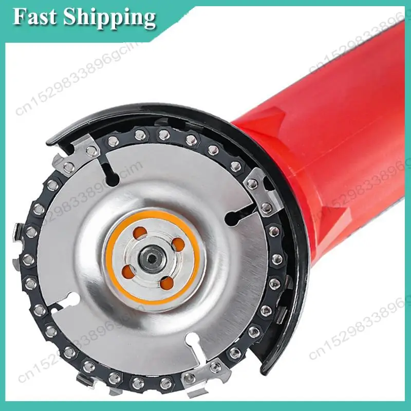-BABQ 1 Uds 4 pulgadas 100Mm pieza de corte para carpintería disco de cadena de motosierra Universal de alta precisión 7 dientes